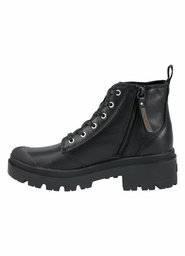 Palladium PALLABASE LEATHER BLACK NOIR 5 Palladium PALLABASE LEATHER BLACK NOIR – Image 3