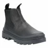 Palladium PALLATROOPER CHELSEA F BLACK NOIR -Carré Pointu shop palladium pallatrooper chelsea f black