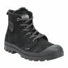 Palladium PAMPA HI ZIP WL F BLACK NOIR -Carré Pointu shop palladium pampa hi zip wl f black