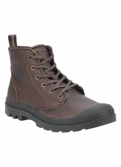 Palladium PAMPA ZIP LTH ESS BISON MARRON
